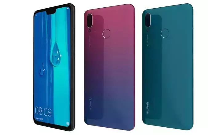 Huawei Y9 2019 All Colors