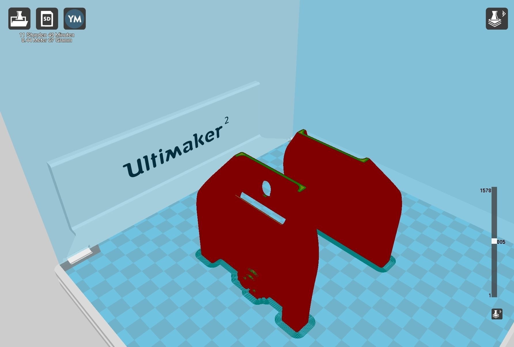 Star Wars Imperial Officer Beltpiece Printable Model 3D print model_40