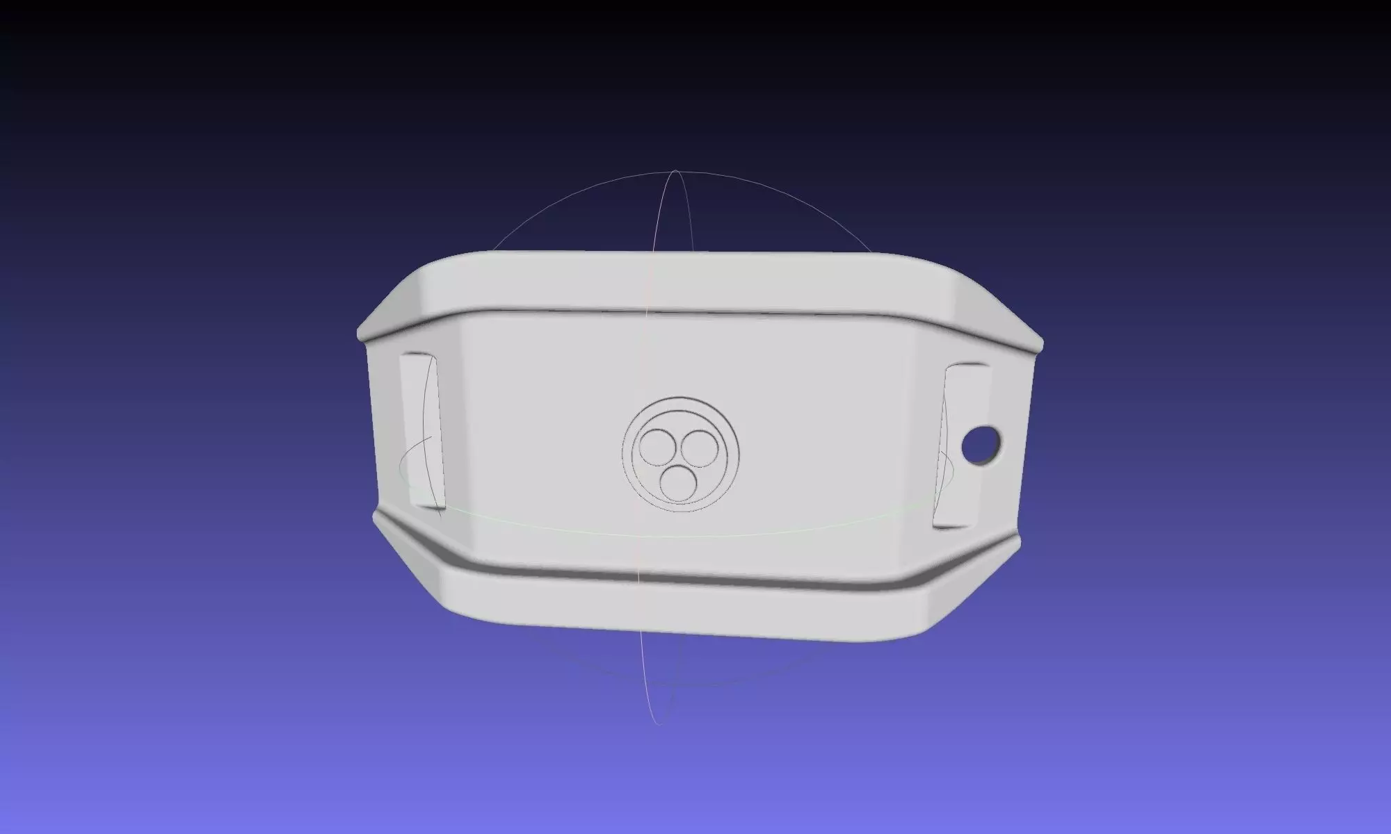 Star Wars Imperial Officer Beltpiece Printable Model 3D print model_0