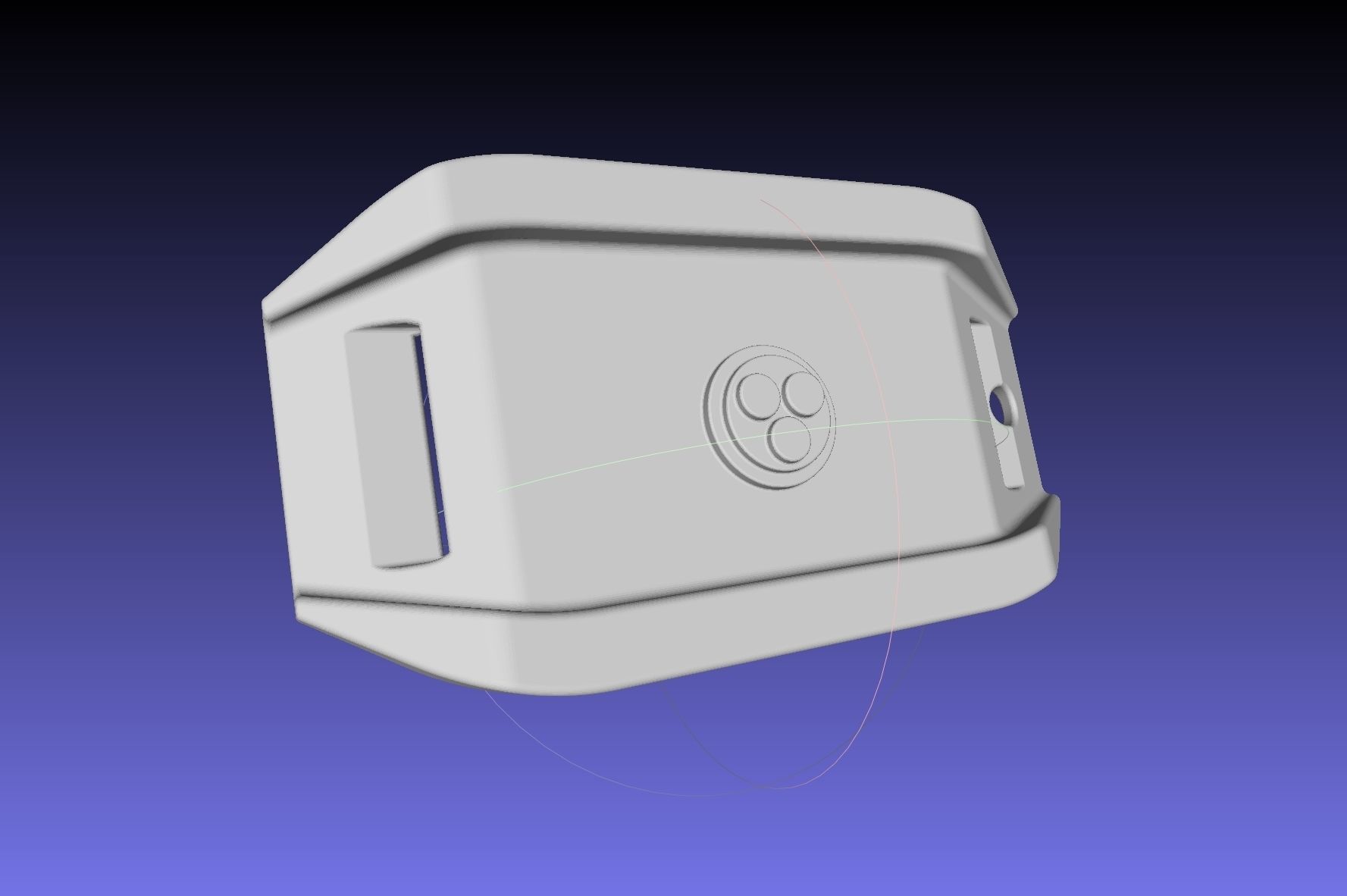 Star Wars Imperial Officer Beltpiece Printable Model 3D print model_29