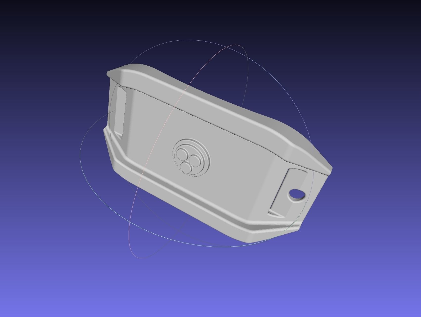 Star Wars Imperial Officer Beltpiece Printable Model 3D print model_2