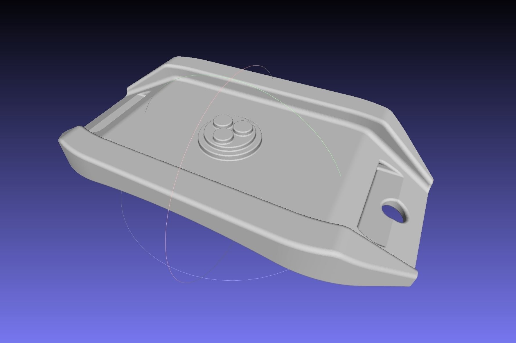 Star Wars Imperial Officer Beltpiece Printable Model 3D print model_31