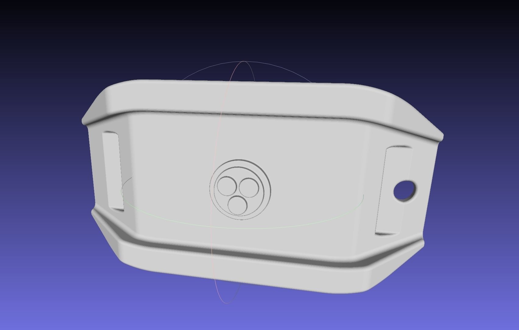 Star Wars Imperial Officer Beltpiece Printable Model 3D print model_13