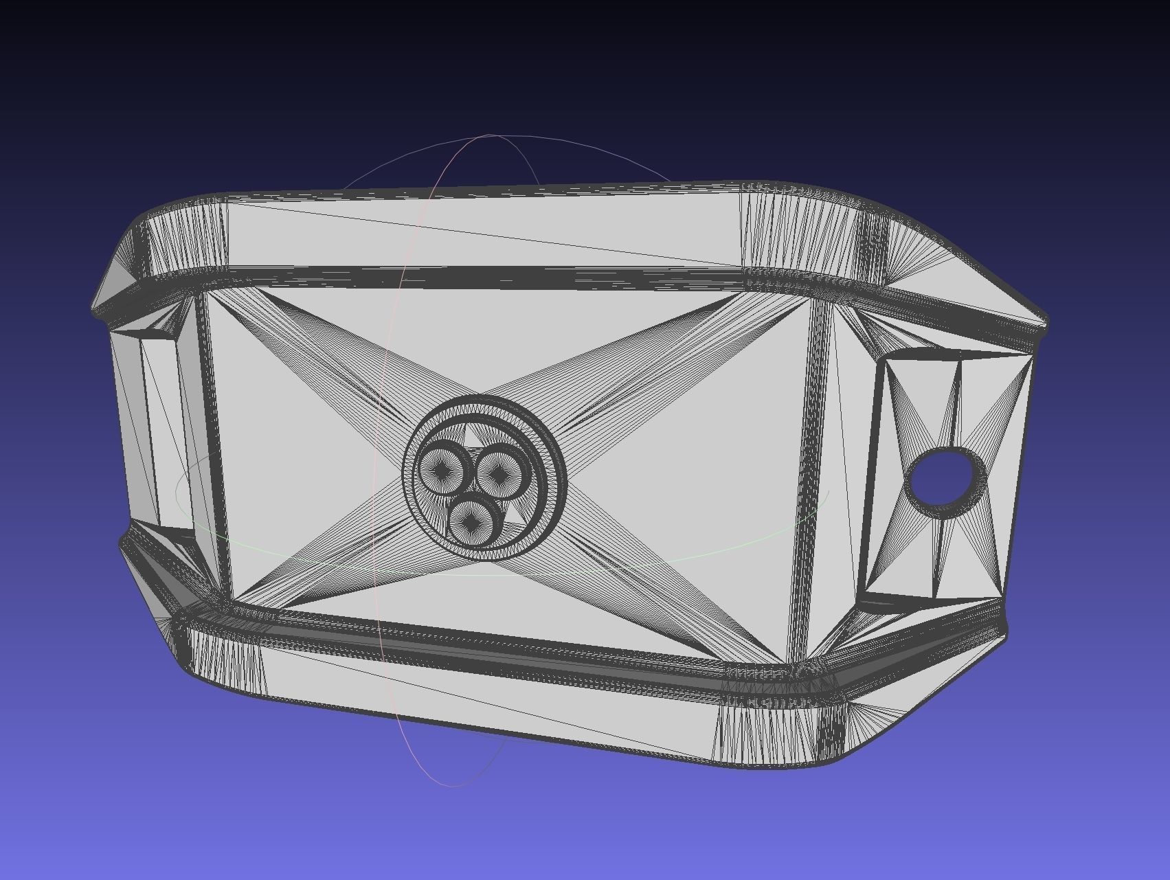 Star Wars Imperial Officer Beltpiece Printable Model 3D print model_8