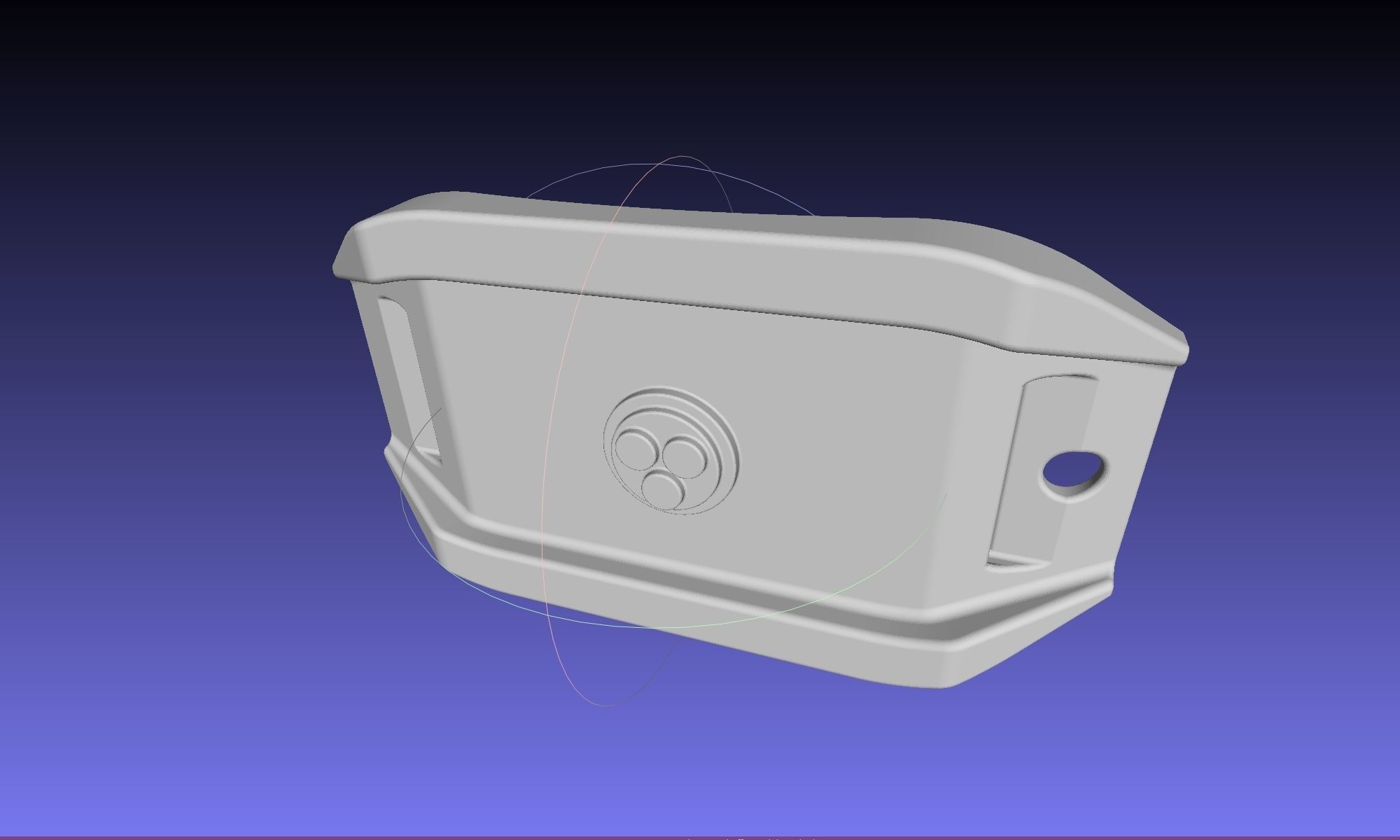 Star Wars Imperial Officer Beltpiece Printable Model 3D print model_32