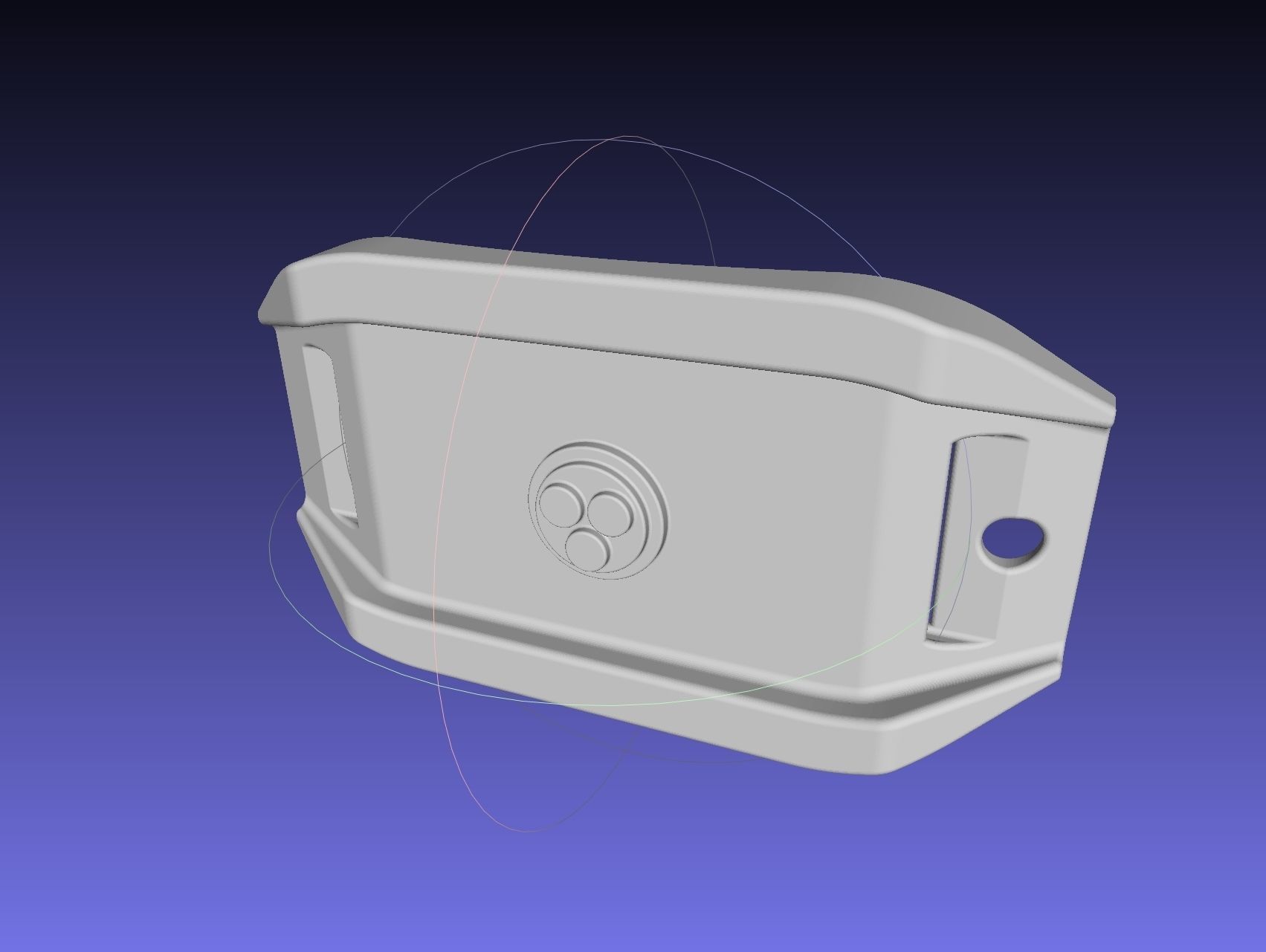 Star Wars Imperial Officer Beltpiece Printable Model 3D print model_20