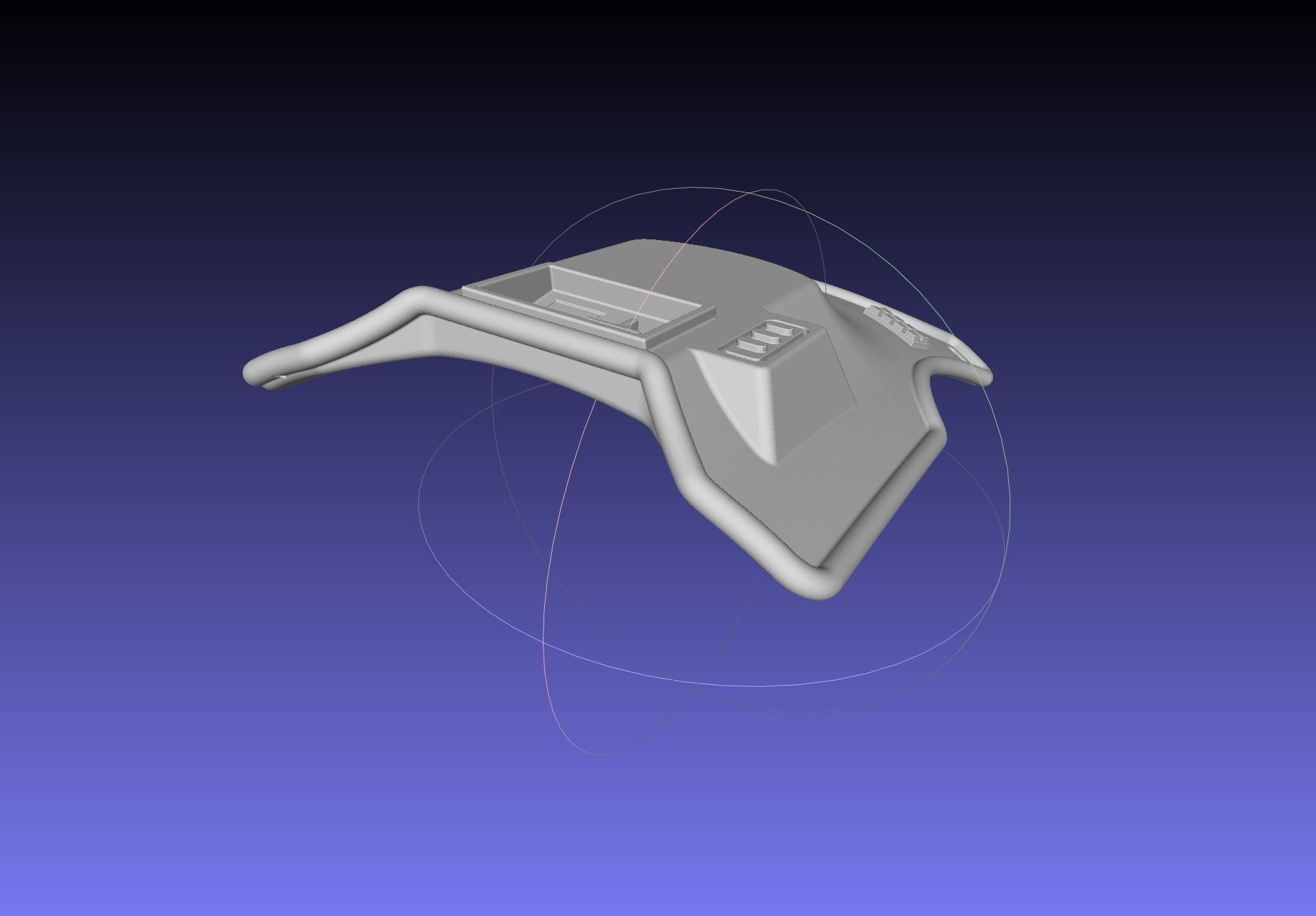 Star Wars Imperial Officer Armor Chestplate 3D print model_4