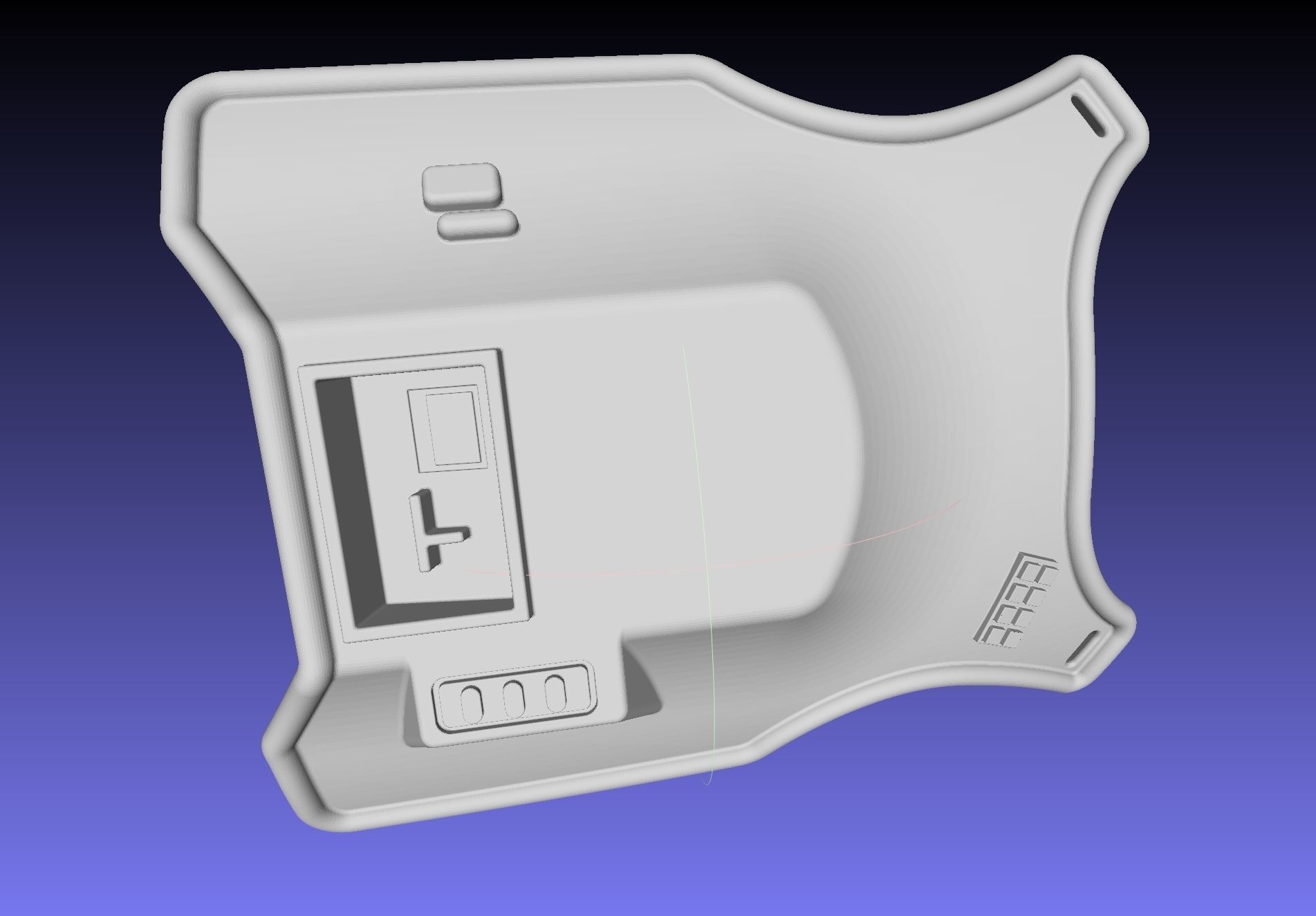 Star Wars Imperial Officer Armor Chestplate 3D print model_6