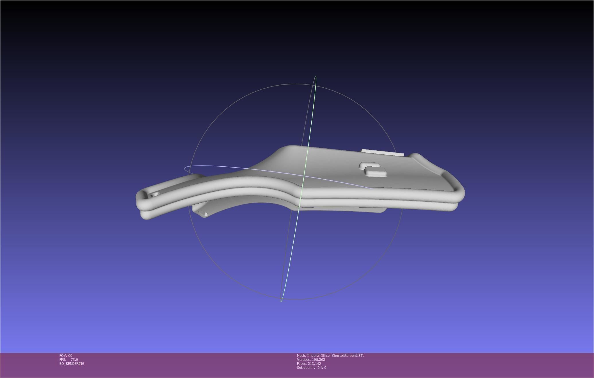 Star Wars Imperial Officer Armor Chestplate 3D print model_99