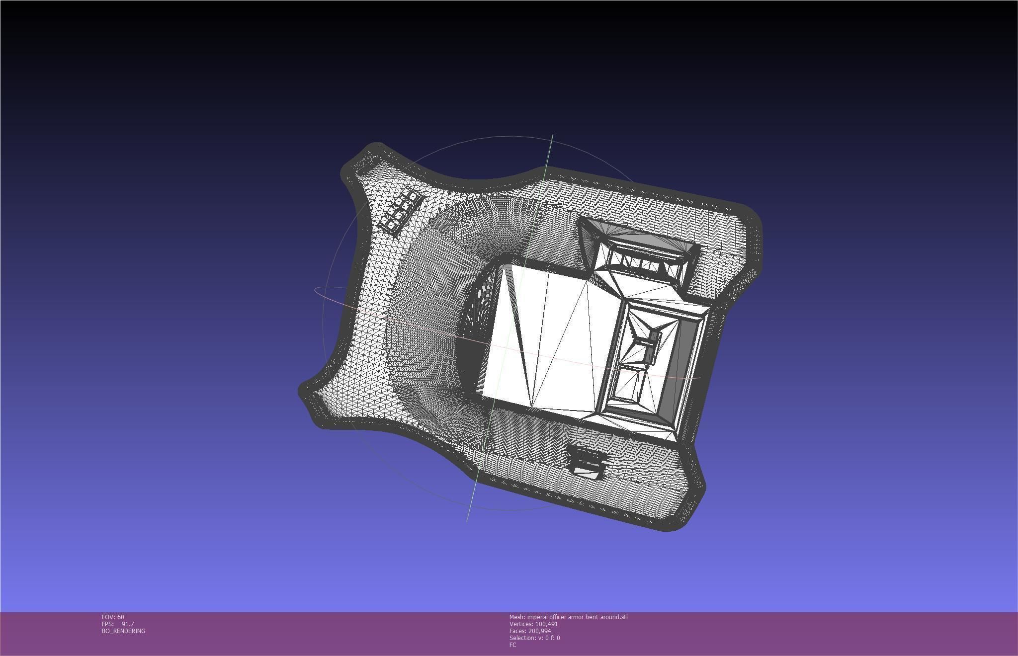 Star Wars Imperial Officer Armor Chestplate 3D print model_109