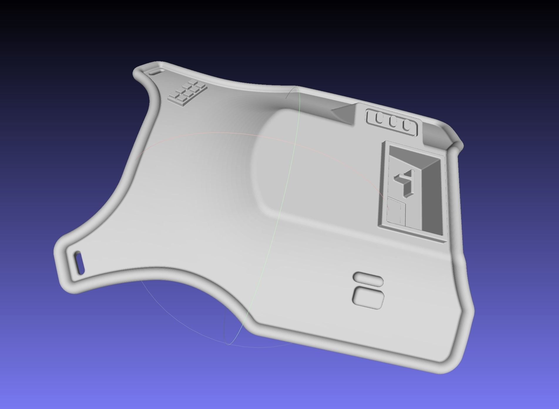 Star Wars Imperial Officer Armor Chestplate 3D print model_34