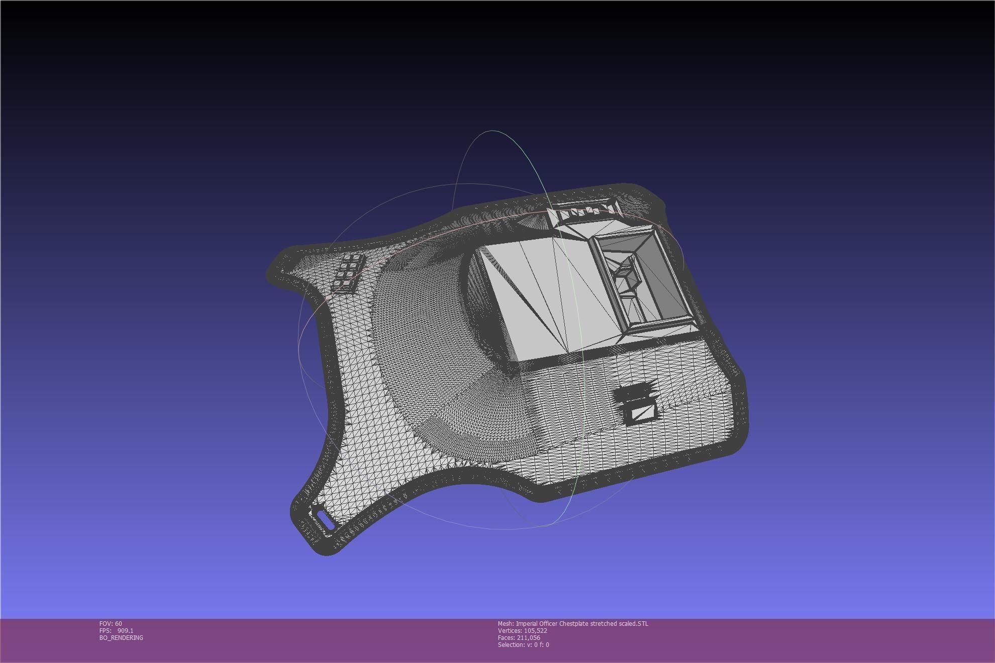 Star Wars Imperial Officer Armor Chestplate 3D print model_93