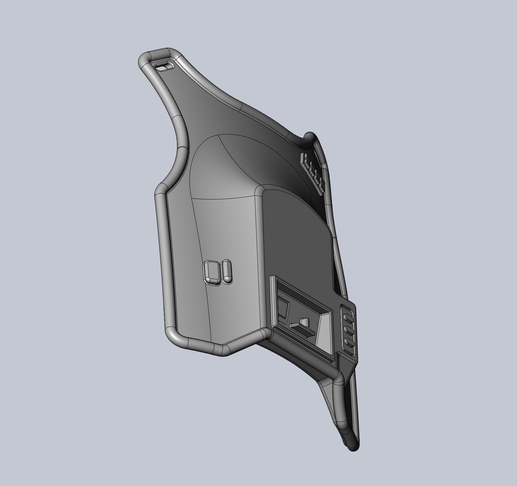 Star Wars Imperial Officer Armor Chestplate 3D print model_48