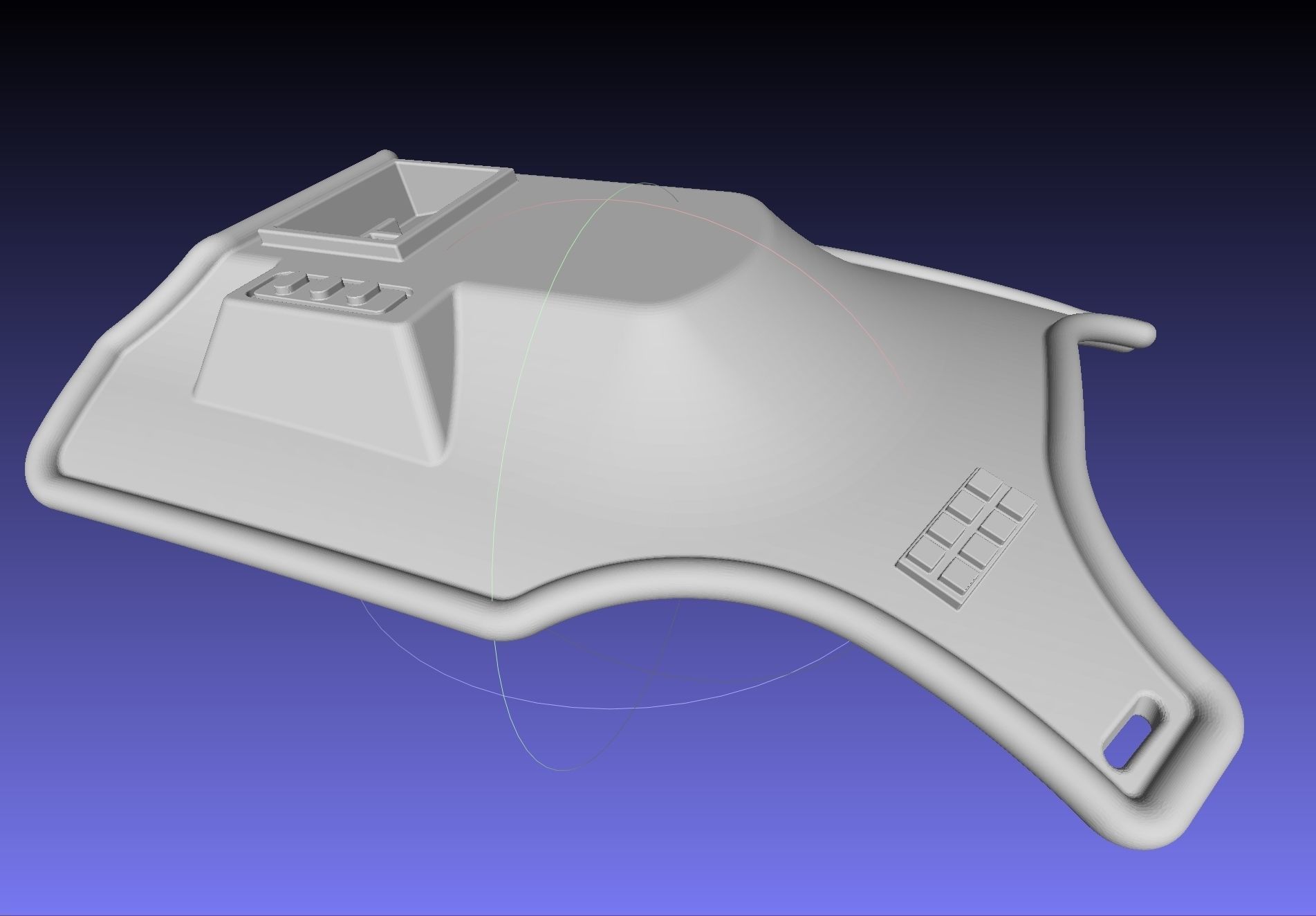 Star Wars Imperial Officer Armor Chestplate 3D print model_20