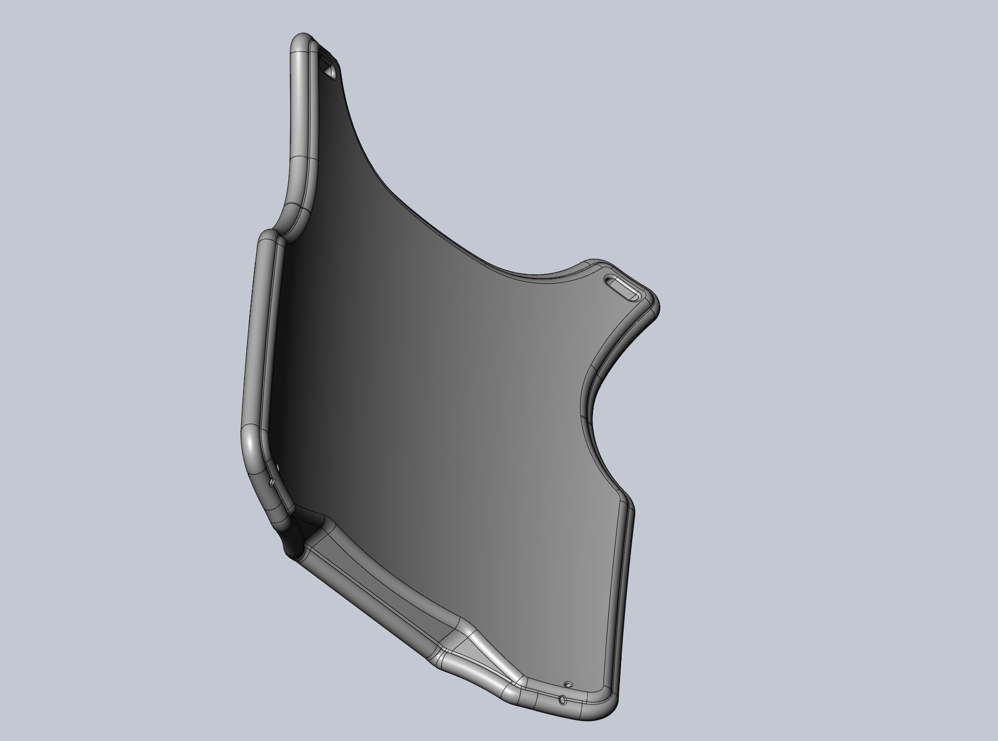 Star Wars Imperial Officer Armor Chestplate 3D print model_65