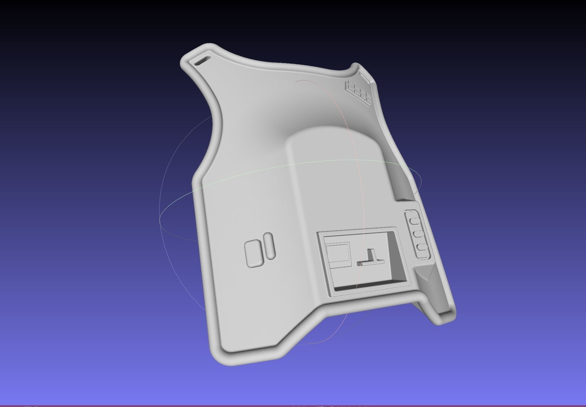 Star Wars Imperial Officer Armor Chestplate 3D print model_1