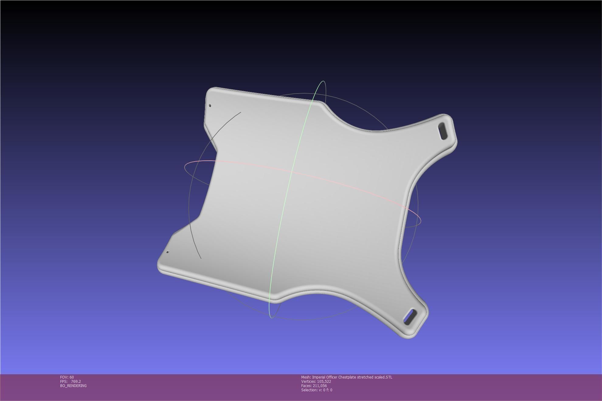 Star Wars Imperial Officer Armor Chestplate 3D print model_84