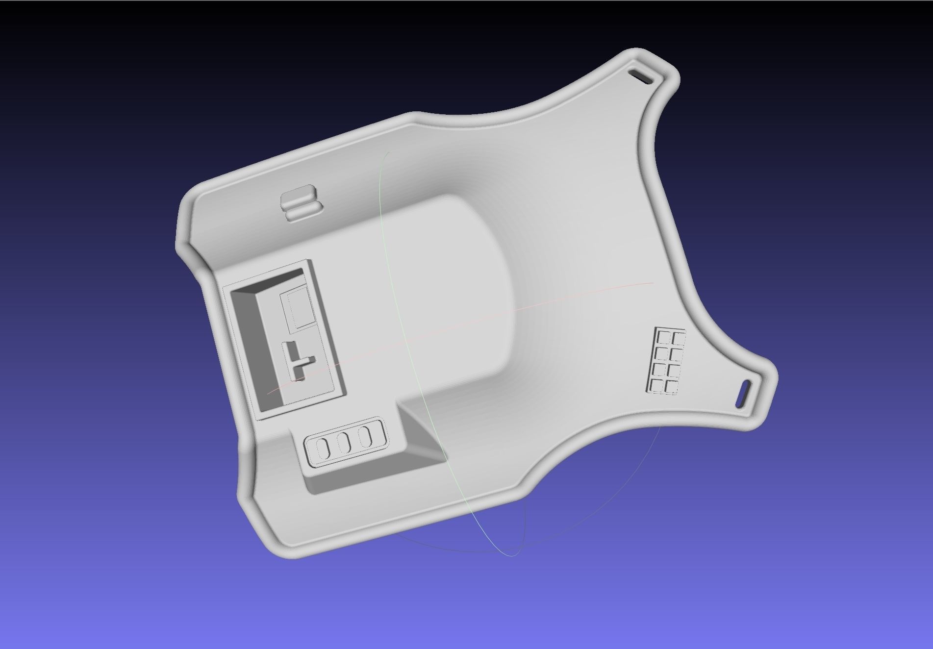 Star Wars Imperial Officer Armor Chestplate 3D print model_8