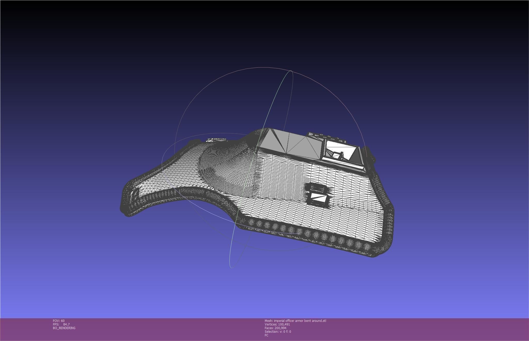 Star Wars Imperial Officer Armor Chestplate 3D print model_108