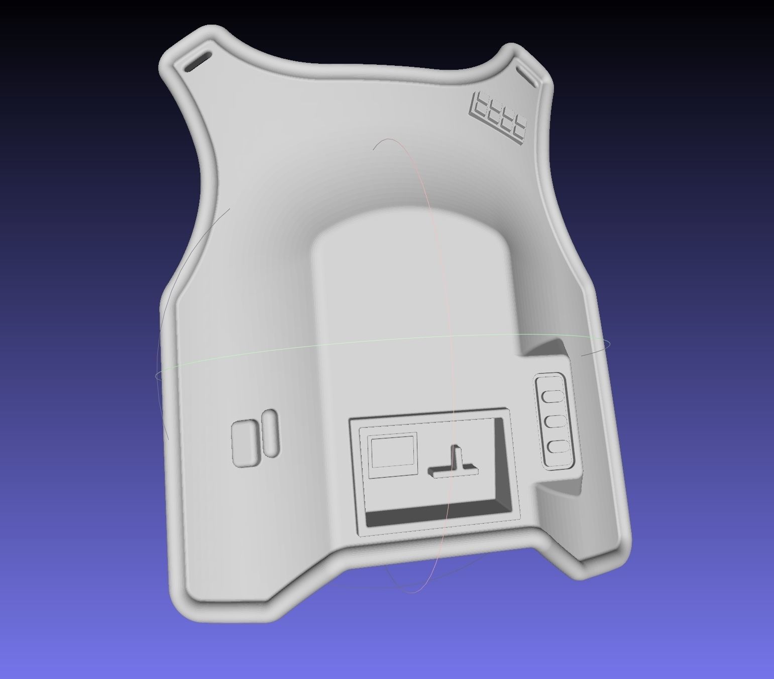 Star Wars Imperial Officer Armor Chestplate 3D print model_39