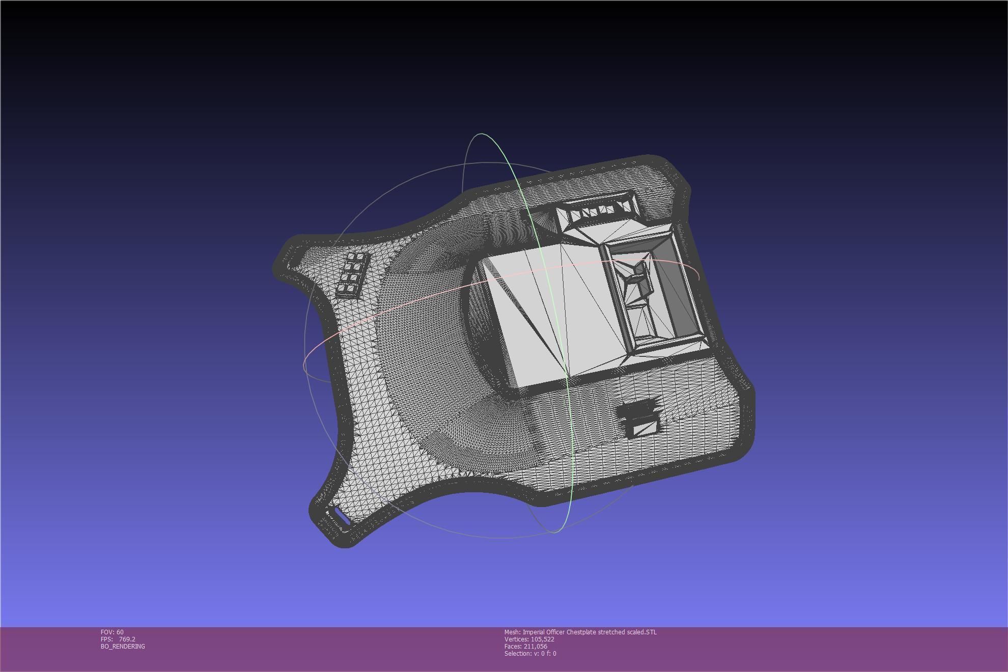Star Wars Imperial Officer Armor Chestplate 3D print model_90