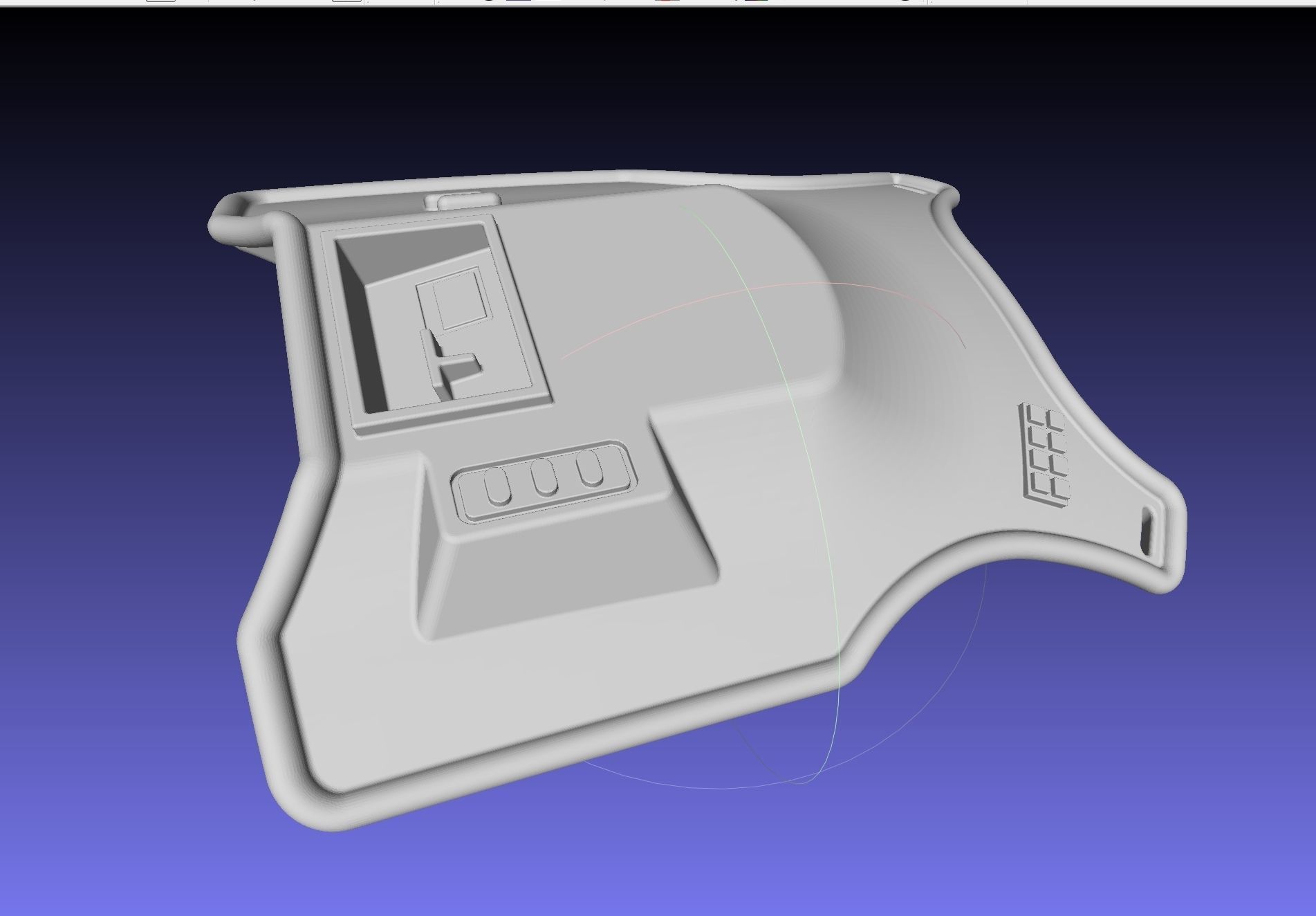 Star Wars Imperial Officer Armor Chestplate 3D print model_13