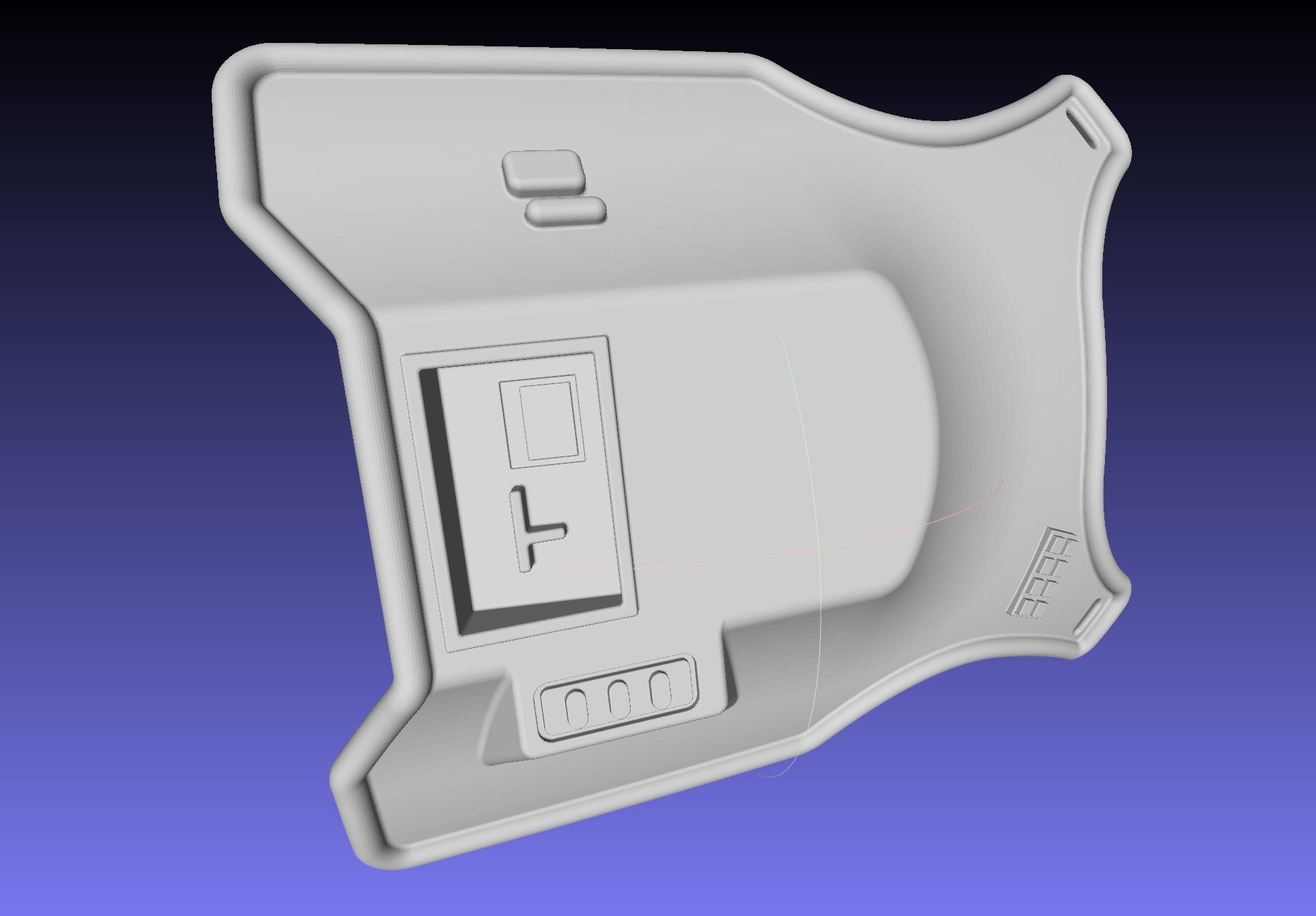 Star Wars Imperial Officer Armor Chestplate 3D print model_12