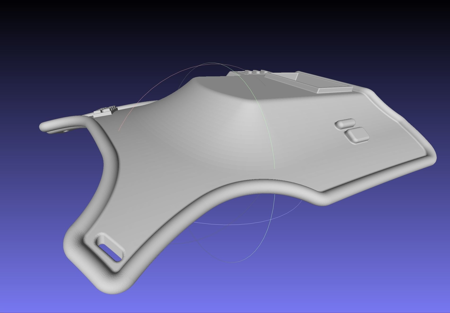 Star Wars Imperial Officer Armor Chestplate 3D print model_16