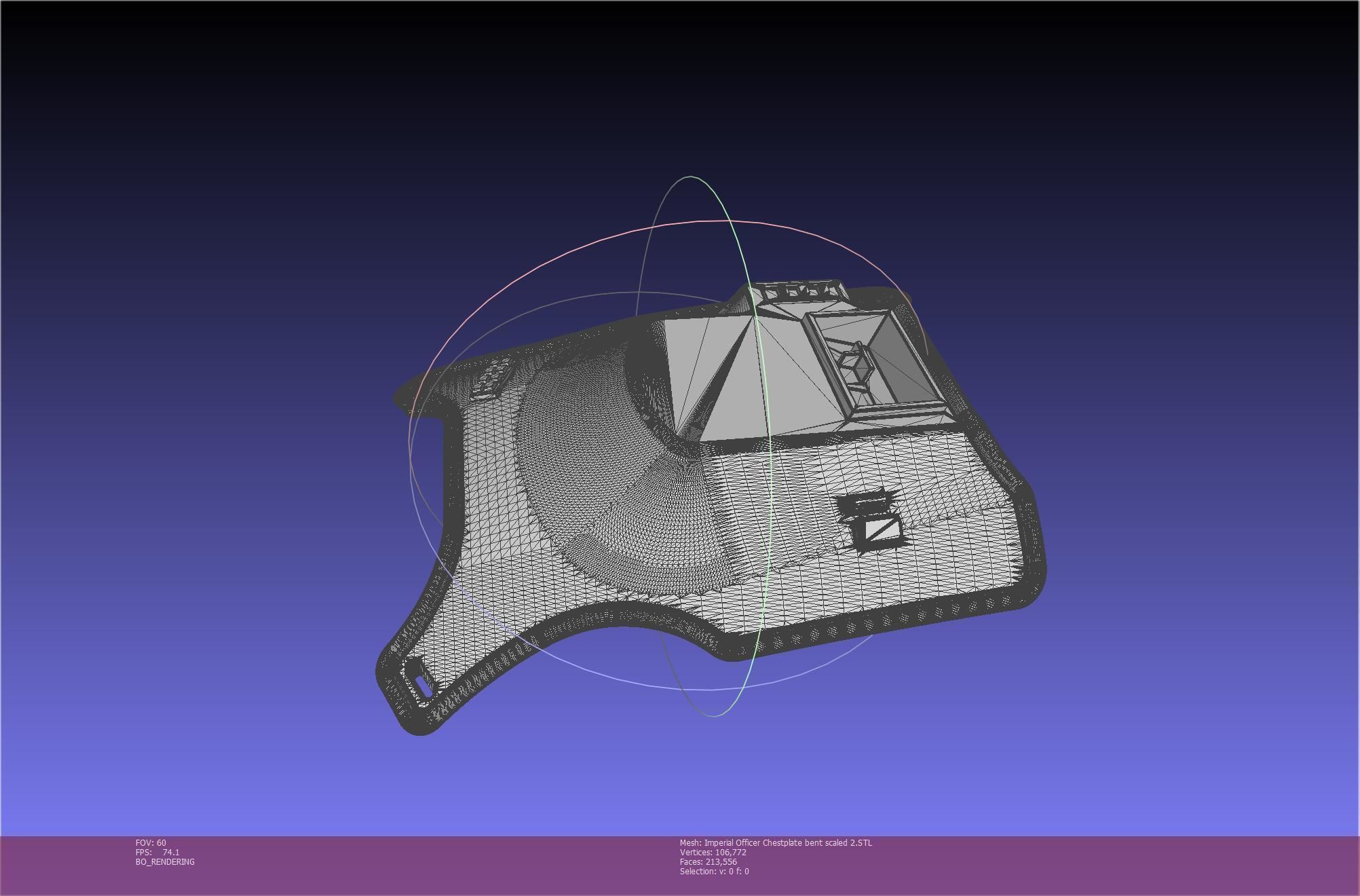 Star Wars Imperial Officer Armor Chestplate 3D print model_111