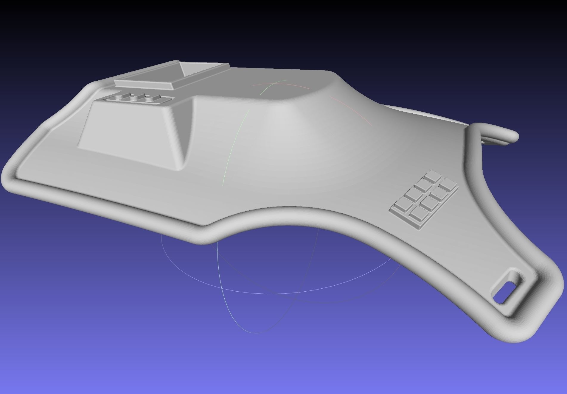 Star Wars Imperial Officer Armor Chestplate 3D print model_15