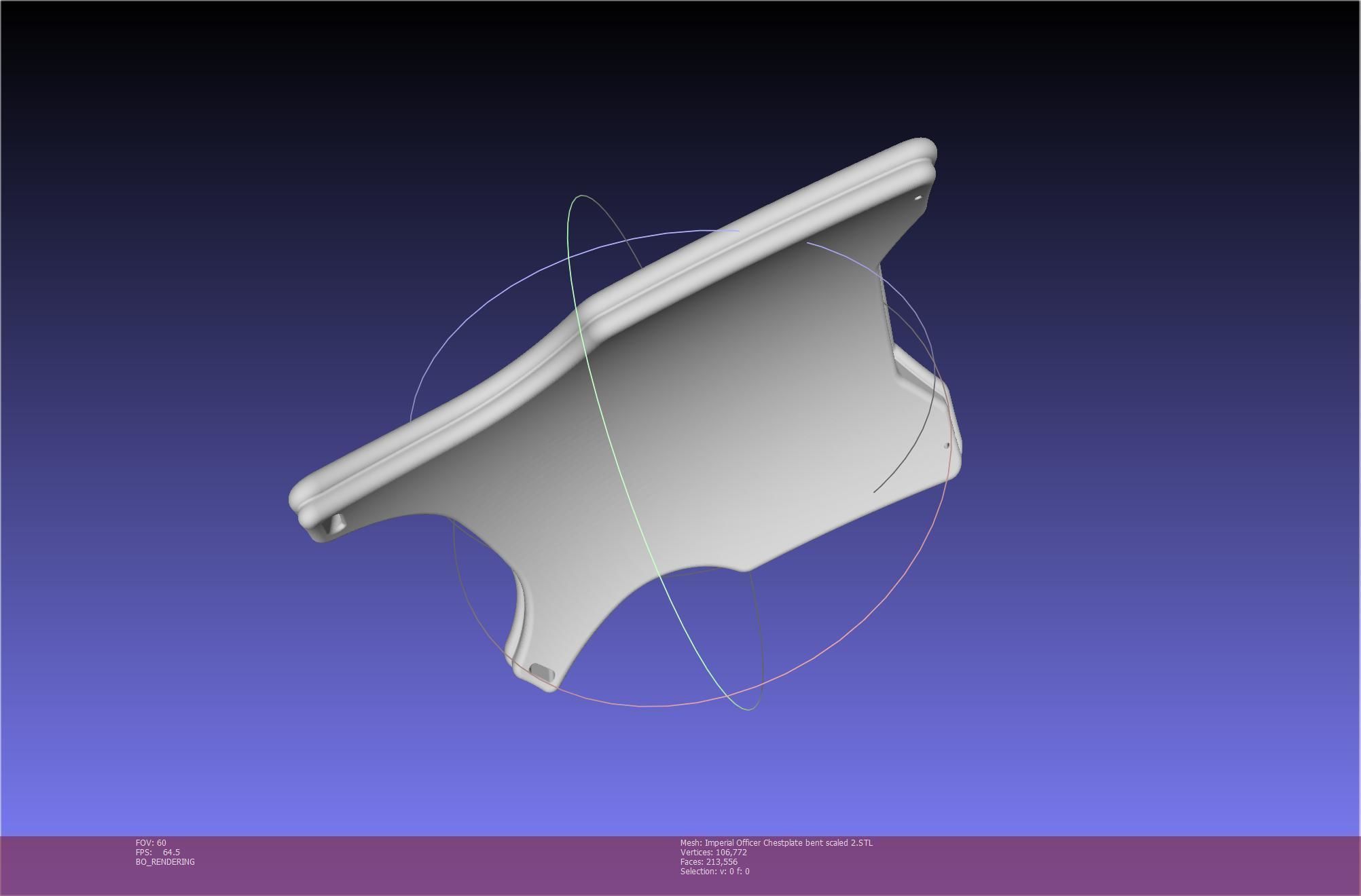 Star Wars Imperial Officer Armor Chestplate 3D print model_114