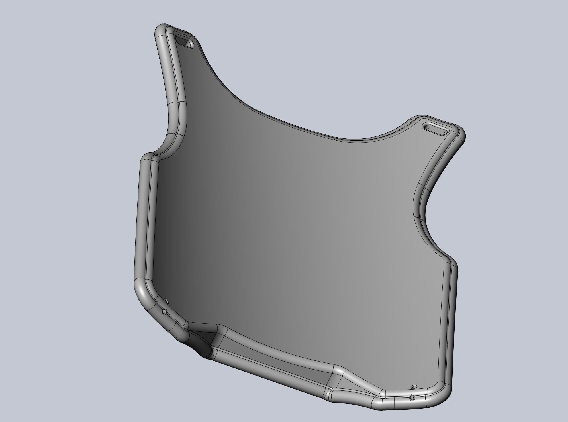 Star Wars Imperial Officer Armor Chestplate 3D print model_67