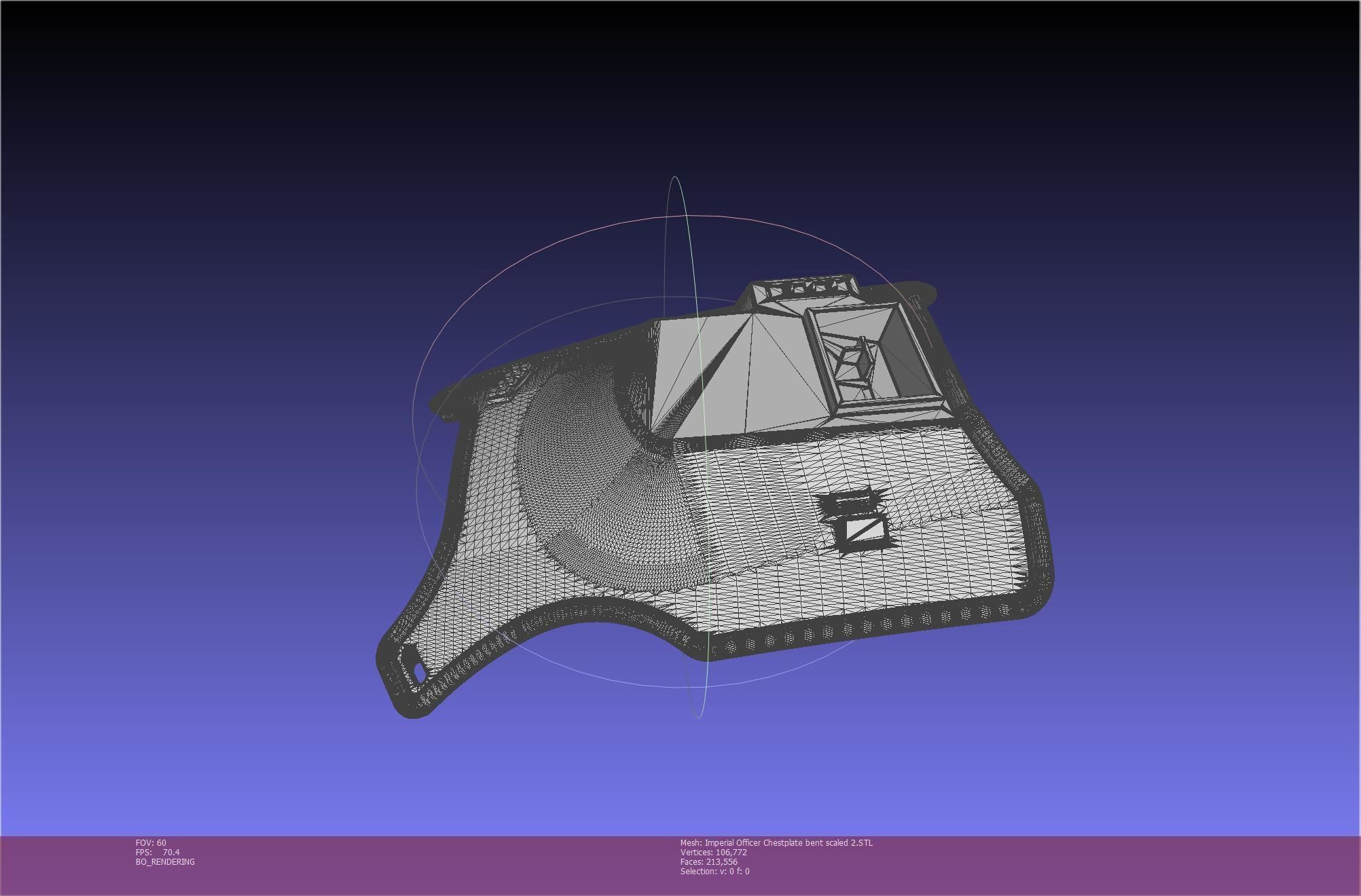 Star Wars Imperial Officer Armor Chestplate 3D print model_112