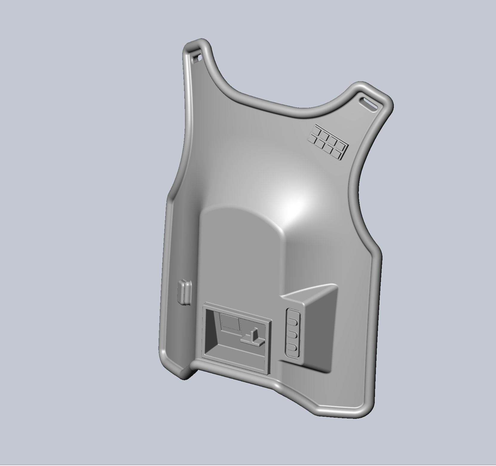 Star Wars Imperial Officer Armor Chestplate 3D print model_60