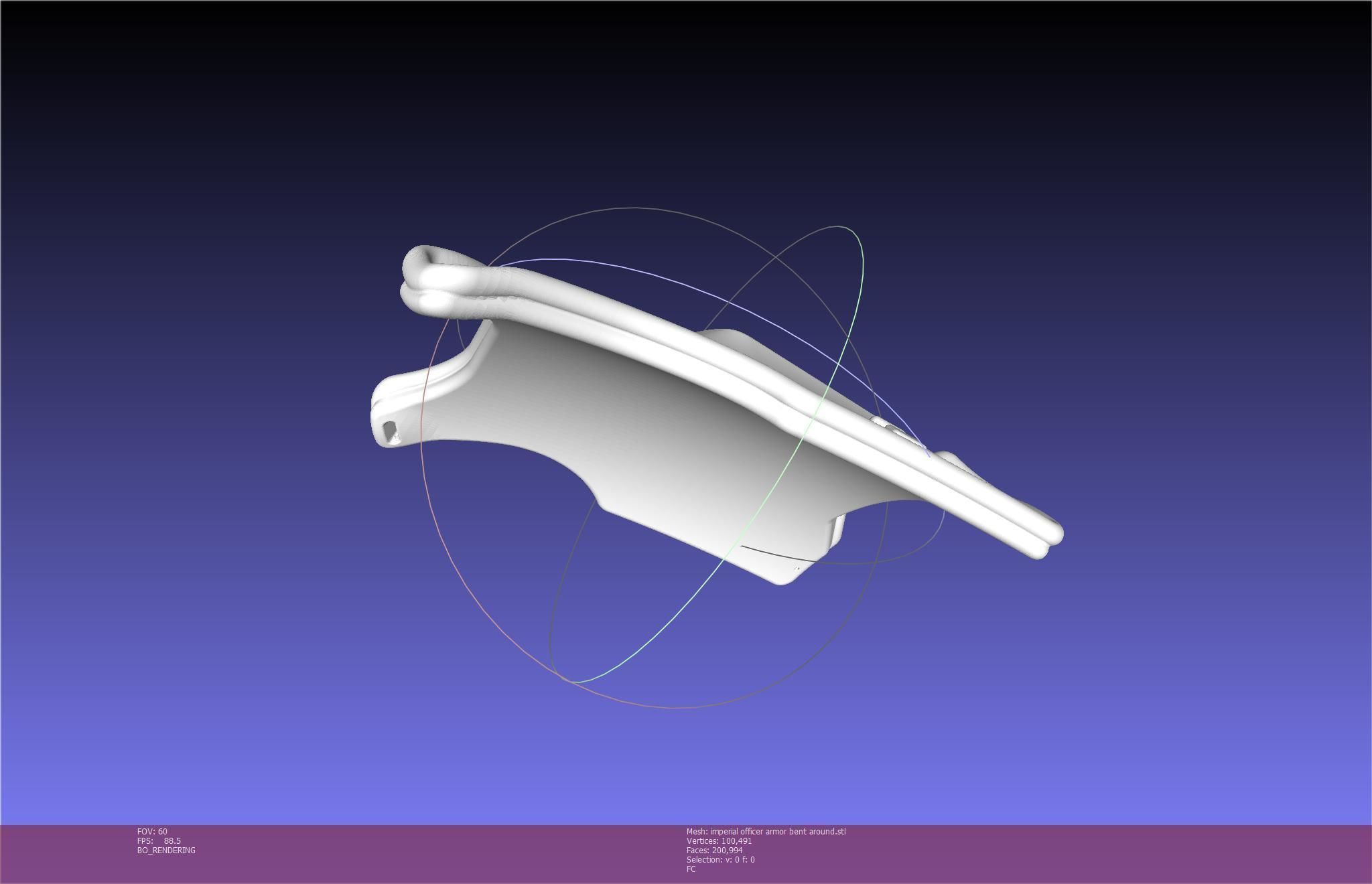 Star Wars Imperial Officer Armor Chestplate 3D print model_102