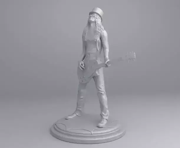 Slash  - Saul Hudson Ready to print 3D  3D print model