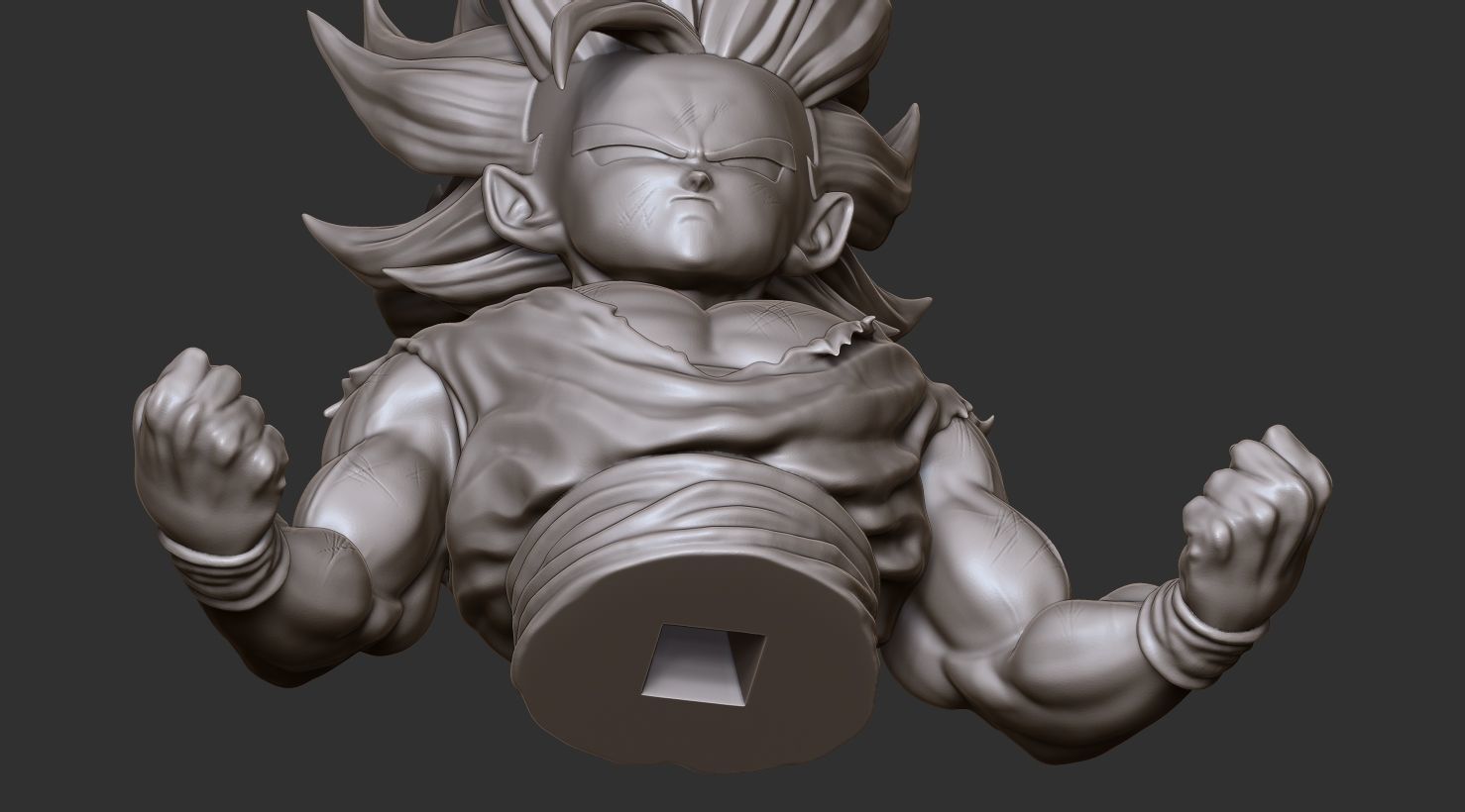 Son Gohan SS2  3D print model_10