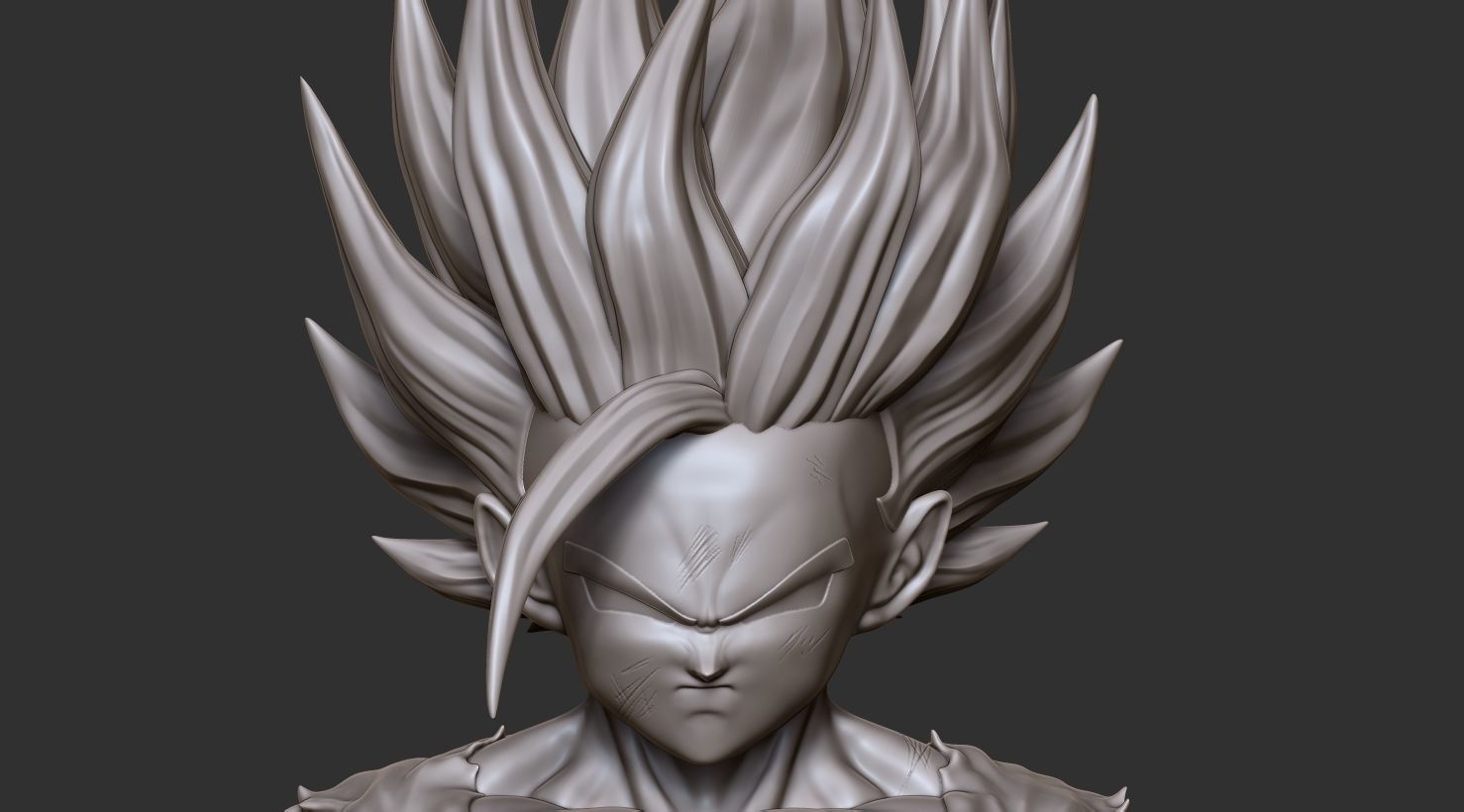 Son Gohan SS2  3D print model_9