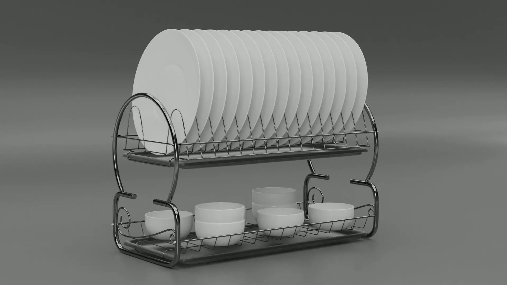 Plate Dryer Free 3D model