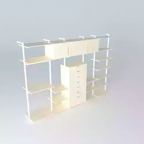 RAMS wardrobe of material Komandor 3