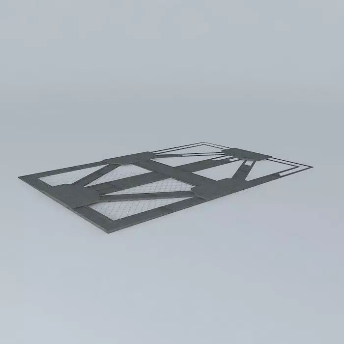 fragments of the bar Gleznotaju Riga Free 3D model