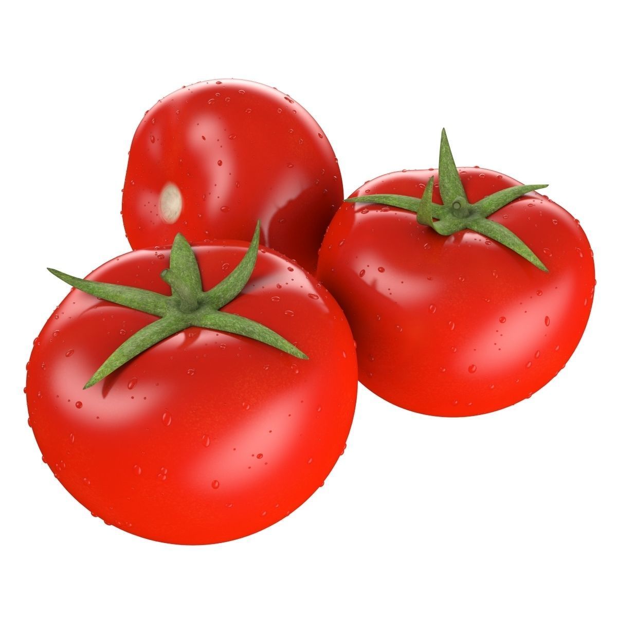Tomatoes tomato 3D model_3