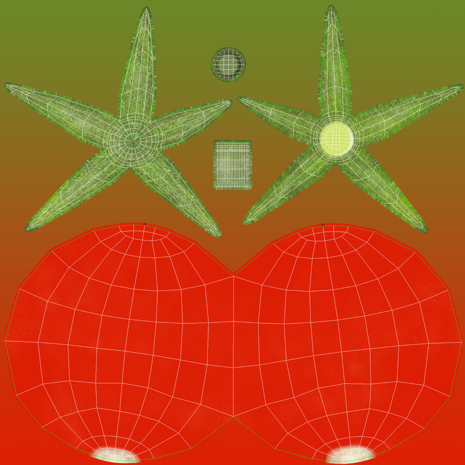 Tomatoes tomato 3D model_21