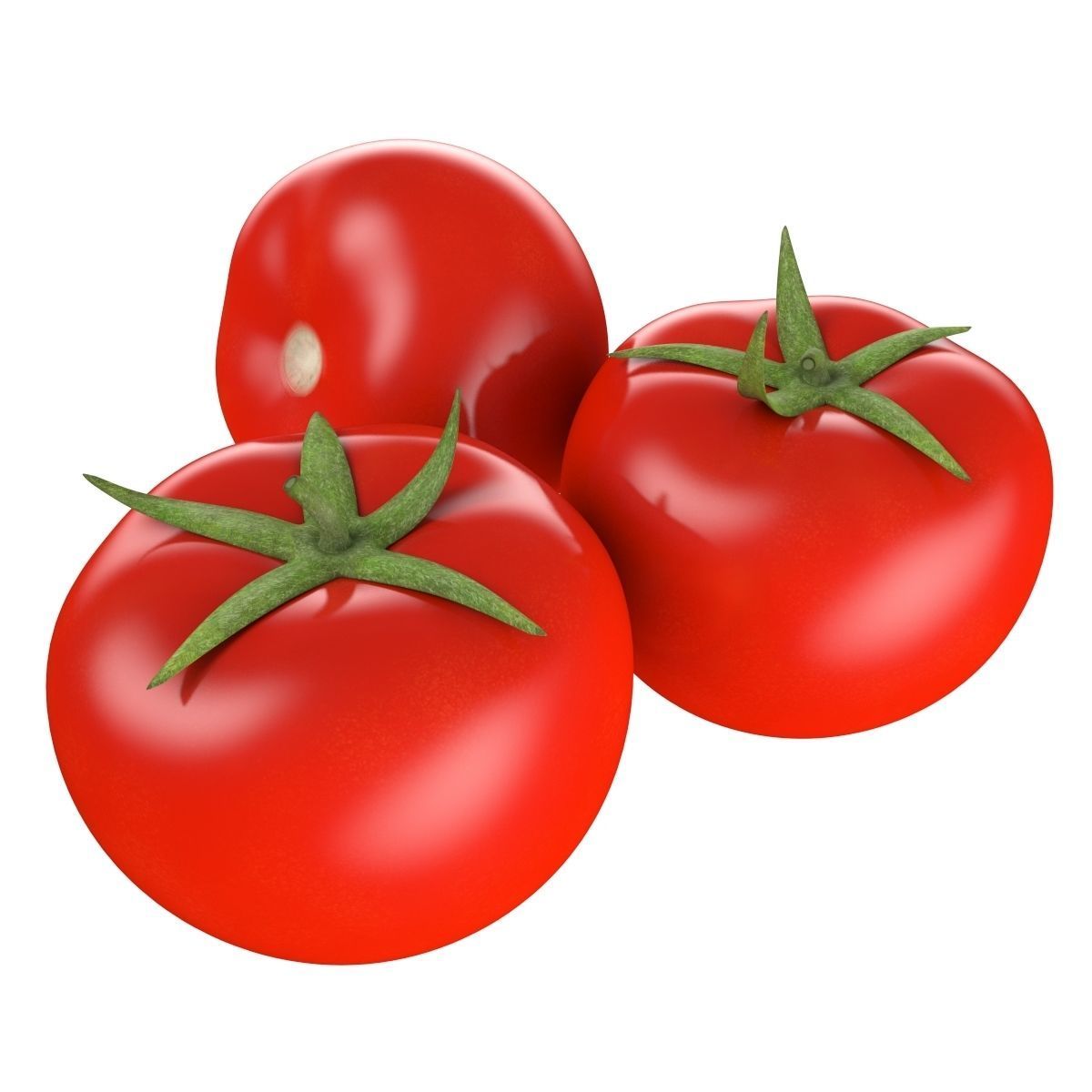 Tomatoes tomato 3D model_4