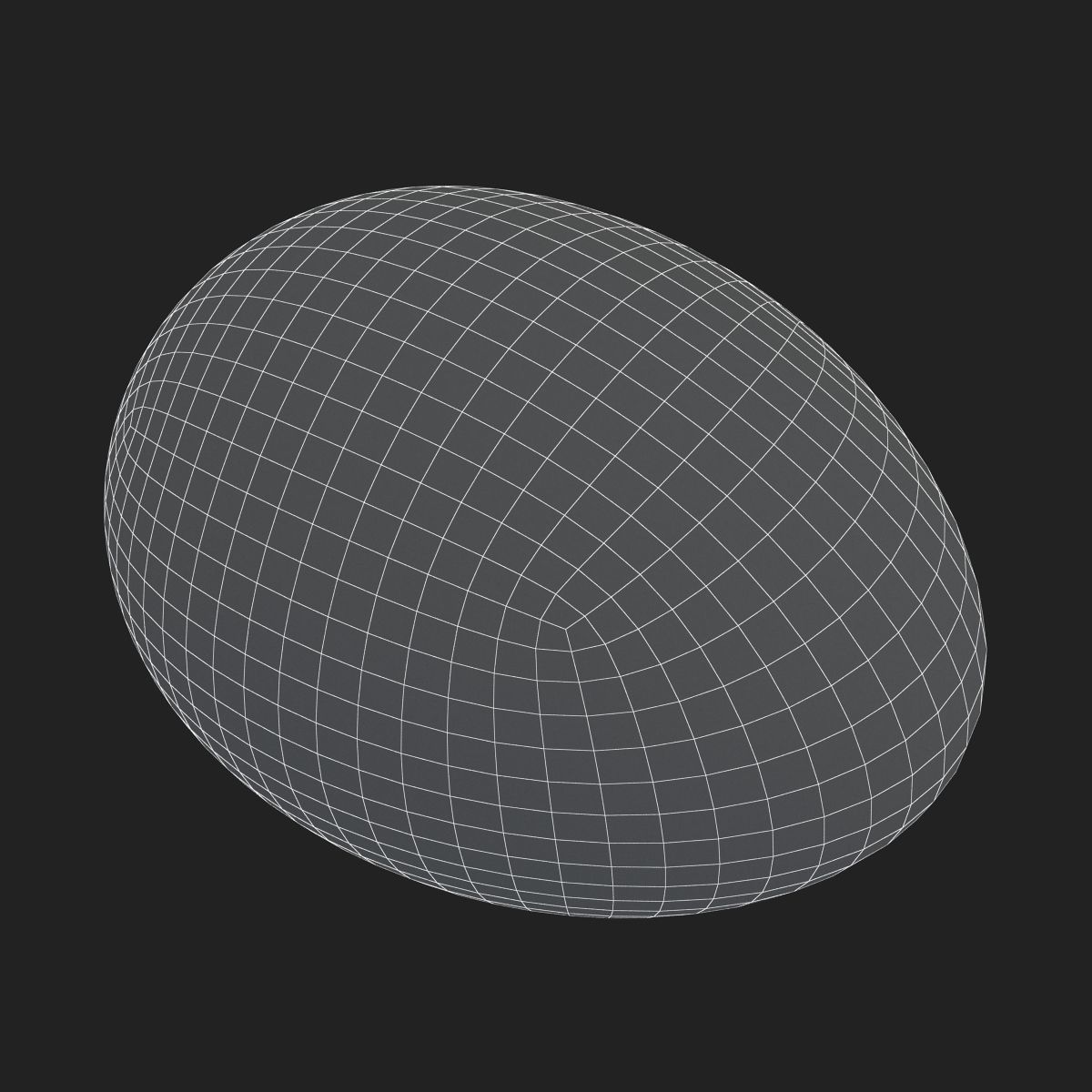 White Egg 3D model_5