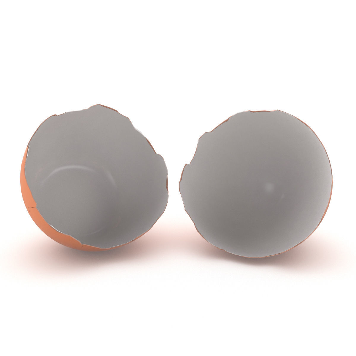 Cracked Egg 3D model_4