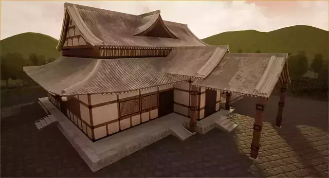 Japanese House 3D model