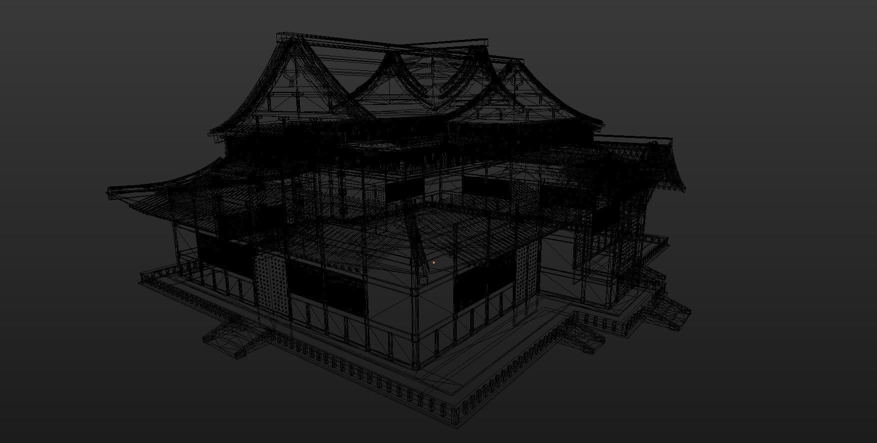 Japanese House 3D model_10