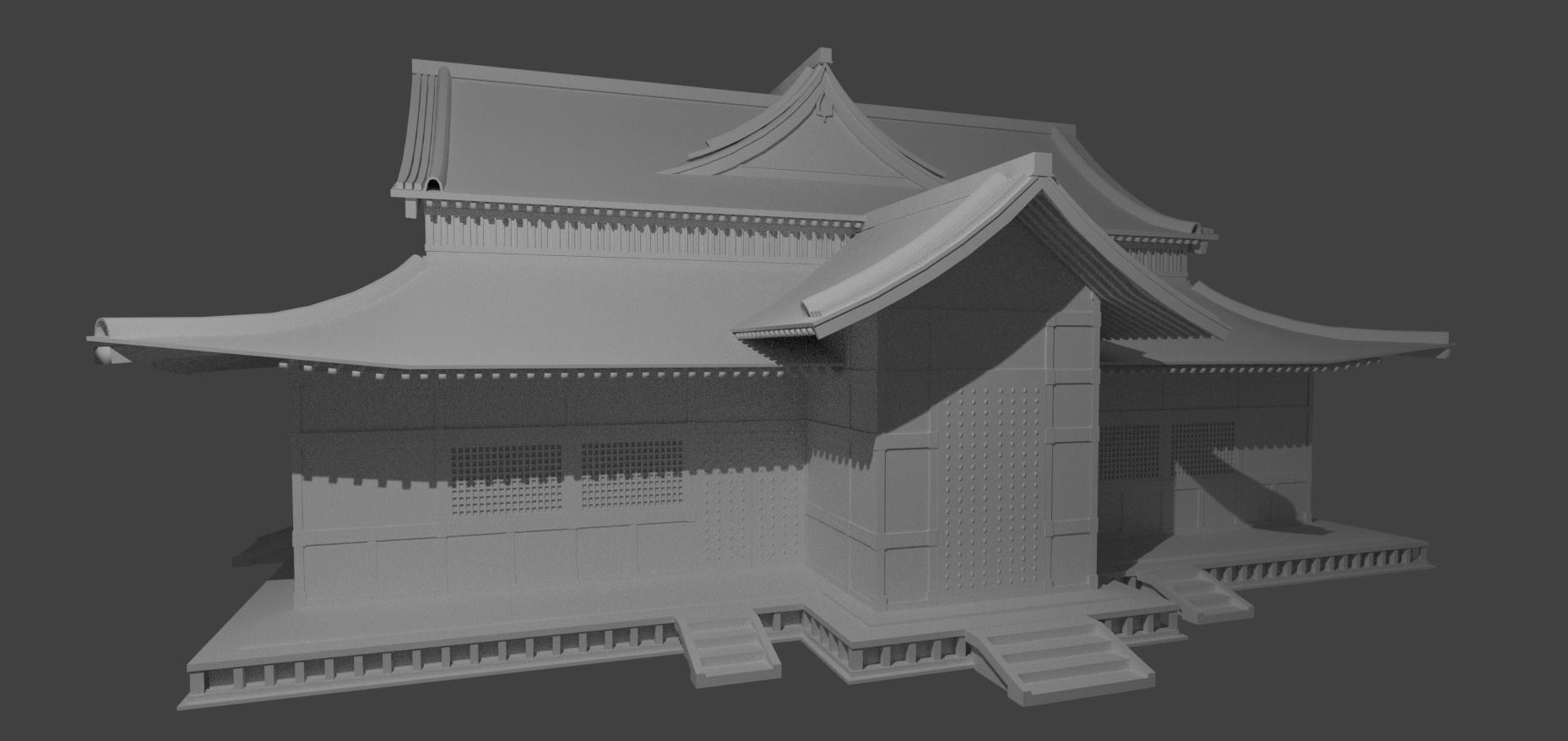 Japanese House 3D model_7