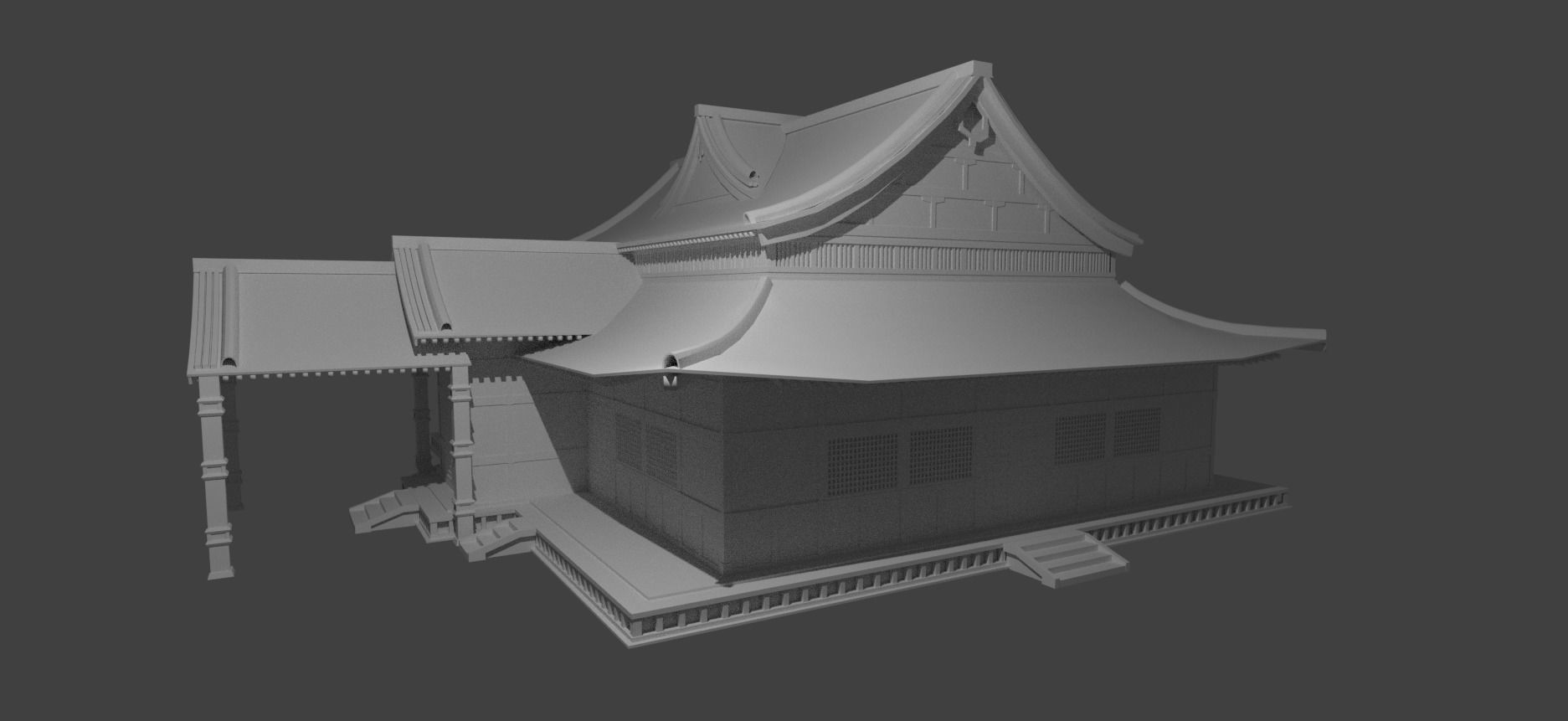 Japanese House 3D model_6